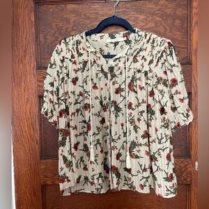 Anthropologie Ellison Floral Blouse - Size Small